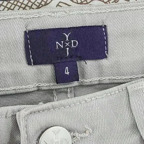 NYDJ Ankle Stretch Gray Women's Jeans 4 - Picture 6 of 7